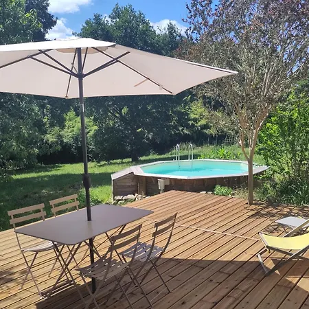 La Longere Aux Agrumes - Piscine Jardin-foret בית נופש *